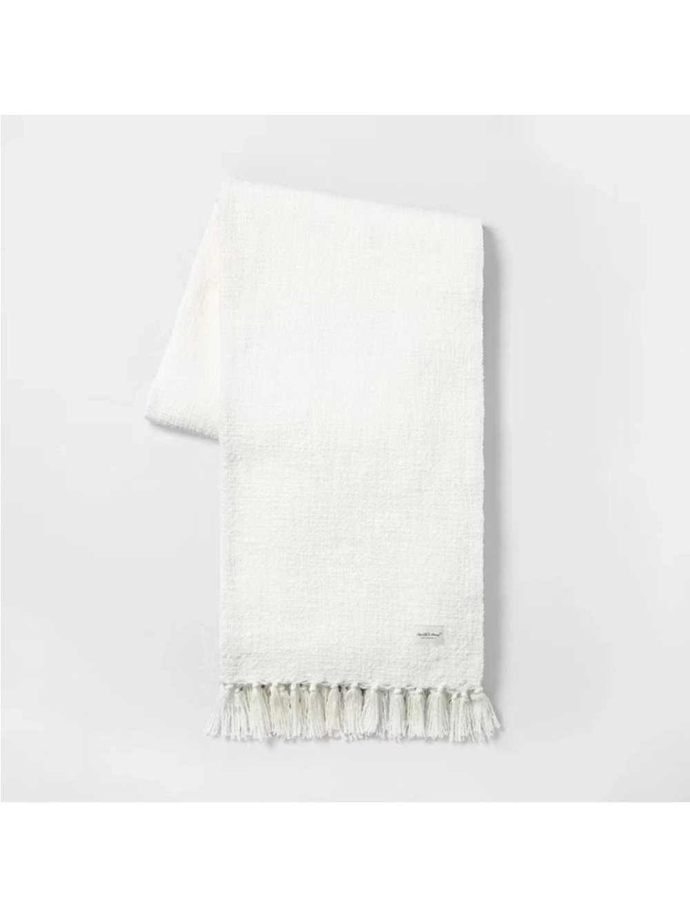 Hearth & Hand With Magnolia XL 55X80 Texture
Cotton Fringe Bed Throw Blanket